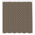 thumbnail image 3 of Ambesonne Antique Oriental Shower Curtain, Circular Eastern, 69"Wx84"L, Tan Dark Sepia, 3 of 5