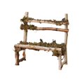 thumbnail image 4 of Estatua de silla de madera artesanal para centros de mesa de pasillo y sala de estar. Altura 20 cm, 4 of 9