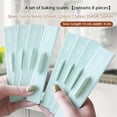thumbnail image 2 of 8Pcs Accurate blue kitchen Uniform segmentation Butter Measuring Ruler Pastry Tools Biscuit Thick Cookie Thickness Measuring Tool, 2 of 6