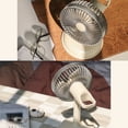 thumbnail image 3 of Moyic Mantente fresco en cualquier momento y en cualquier lugar, ventilador portátil recargable para el hogar y el ventilador de Camping, Electrodomésticos azul celeste, 3 of 6