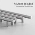 thumbnail image 6 of Lohoms 30 Pack 12 inches Stainless Steel T Bar, Kitchen Door Cabinet Handles Pull Knobs T Bar, Brushed Cupboard Drawer Pulls, 12", 6 of 8
