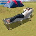 thumbnail image 5 of Folding Camping Cot Elevated Cot Portab Lightweight Sleeping Bed Outdoor, 5 of 13