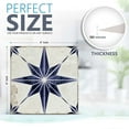 thumbnail image 4 of Mi Alma Blue Star Shaped Peel & Stick Tiles - Vinyl Backsplash 8x8, 4 of 6