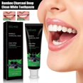 thumbnail image 4 of Charcoal Toothpaste, Clean White Toothpaste, Activated Charcoal Toothpaste For Teeth Whitening, Activated Charcoal, Charcoal Toothpast 100g--, 4 of 5