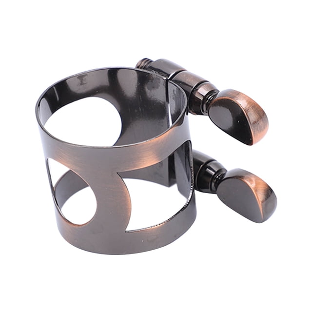 Saxofón Ligadura Boquilla Sujetador Saxofón Clip De Metal Accesorios Para Instrumentos Musicales