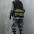 thumbnail image 5 of Niepce Inc Streetwear Men Cargo Pockets Jogger Fashion Harem Pants, 5 of 10