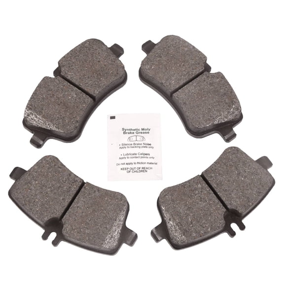 Front and Rear Disc Ceramic Brake Pads D872 by EGOESWELL