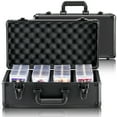 thumbnail image 1 of VEVOR 108 PSA Graded Card Storage Box 4 Slots Sports Card Holder Case Key Lock, 1 of 9