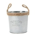thumbnail image 1 of Regadera s Suculentas Florero Decoración Estilo Clásico 2 Sunnimix Cubo de plantas de flores de metal, 1 of 7