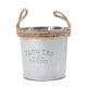thumbnail image 3 of 2x Cubos de Hierro Galvanizado Shabby Chic, Maceter Pntas, Jarrones para Flores, Balcón para El Hogar, Decoración Floral Baoblaze Maceta Cubo Maceta, 3 of 8