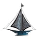 thumbnail image 5 of Decoración de velero de metal, decoración de velero, artesanía de buena suerte, creativa, retro 39x7x37cm, 5 of 9