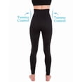 thumbnail image 7 of Homma Activewear Thick High Waist Tummy Compression Slimming Body Leggings Pant (Small, Black), 7 of 7