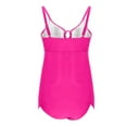 thumbnail image 5 of YABCSAZ 2 Piece Bathing Suit for Women Sleeveless Tankini Swimming Suits Padded Tank Tops and Bikini Bottom Summer Vacation Beach Swimwear Swim Suits for Women 2025, 5 of 7