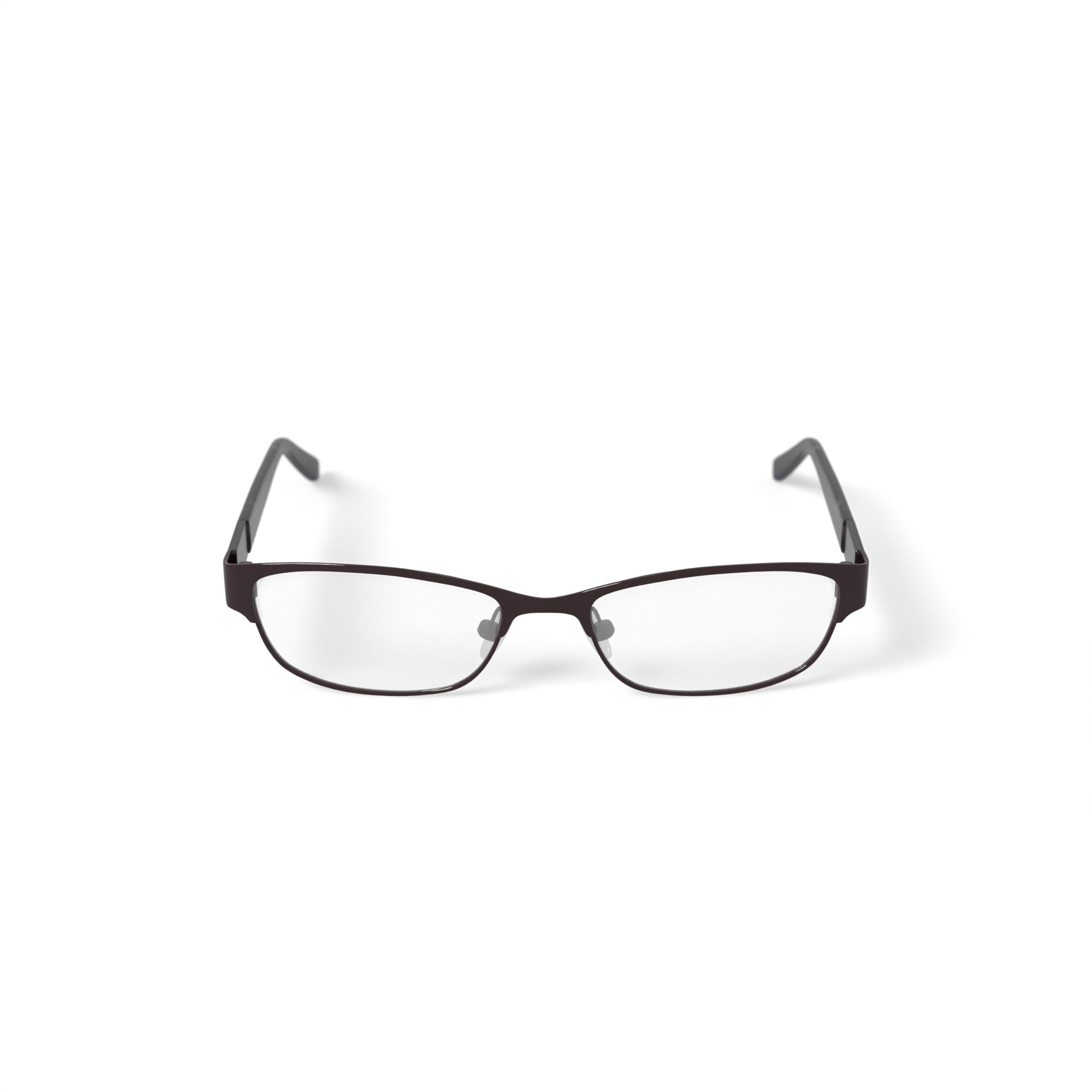 Christie Brinkley Women's C308 Oval Prescription Eyeglasses with Case, Brown