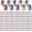 Multicolored, variant on Bememo 200 Pcs Mini Jesus Figure Bulk Easter Tiny Jesus Figures Religious Party Favors for Hide and Seek Sunday Easter Eggs Stuffers Baptism Gift(Multicolor)