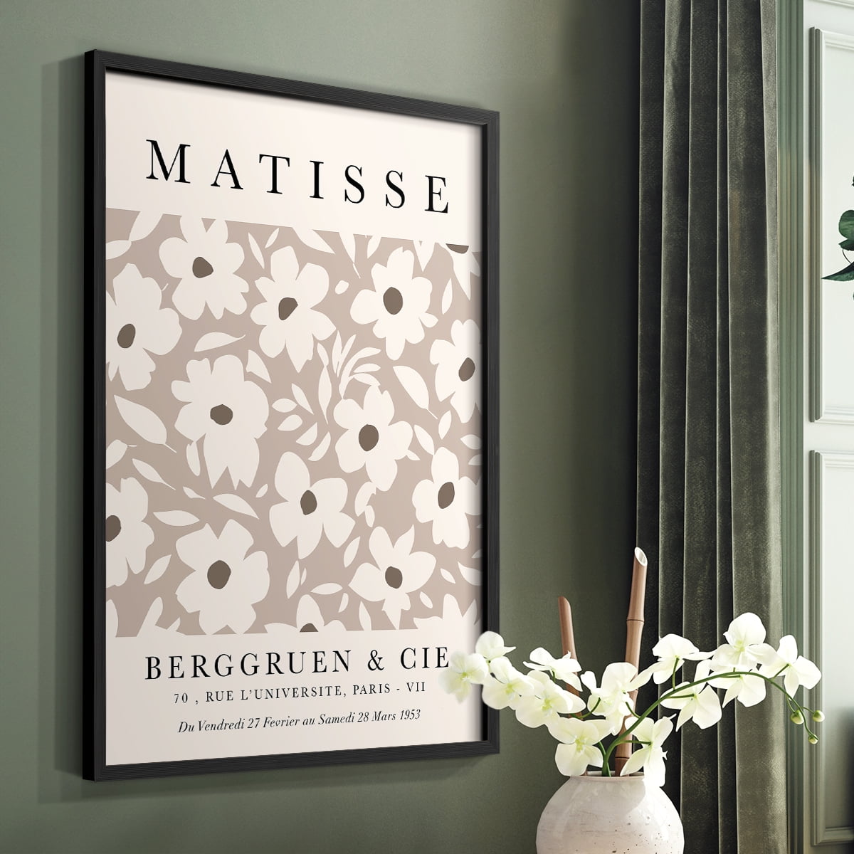 Matisse CCIX in Solid Wood 8 x 10 Framed Print