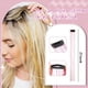 thumbnail image 3 of Extensiones con pinza Umylar para el cabello, color rojo purpurina, 12 unidades, 3 of 6