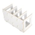 thumbnail image 2 of Fdit Bookshelf,Desktop Bookshelf,Wooden DIY Desktop Bookshelf Rack Books DVD Storage Magazine Holder for Students Kids Adult, 2 of 10