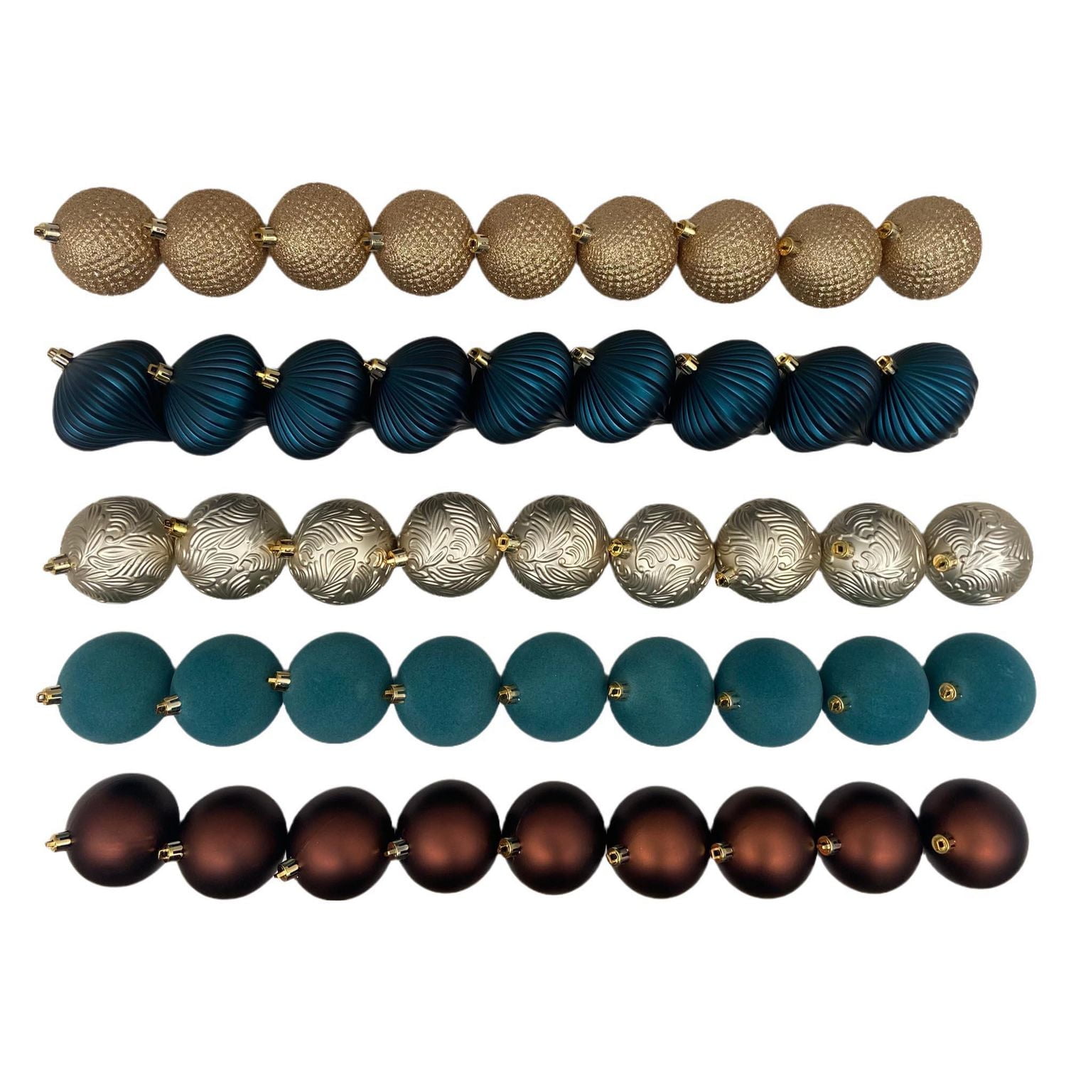 Décorations incassables FRAICHE Noel, 45 unités