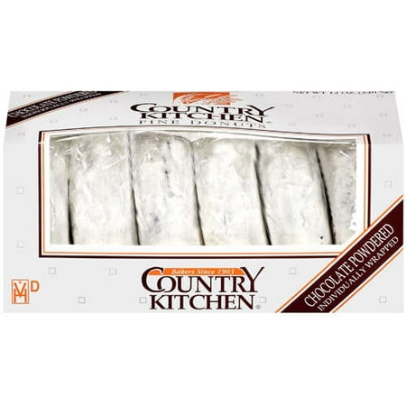  Country  Kitchen  Chocolate Powdered Fine Donuts  12 oz 