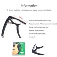 thumbnail image 3 of Shisuyan Guitar Capo String Plectrum Accessories Set Guitar String Winder Picks Holder Bridge Nut Saddle Kit (Black), 3 of 9