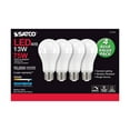 thumbnail image 3 of 4Pk - 13W A19 LED 5000K Dimmable Medium base 230 deg. Beam Angle - 75w equiv, 3 of 7
