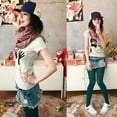 thumbnail image 5 of Fashion Candy Colors Opaque Footed Socks Tights Slim Pantyhose Women Stockings, 5 of 8