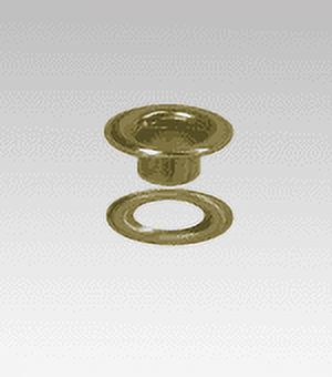 MICRON #00 Nickel Plated Sheet Metal Grommets and Plain Washers (144 sets)