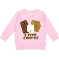 thumbnail image 2 of Inktastic I Love S'mores Toddler Sweatshirt, 2 of 4