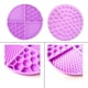thumbnail image 3 of Methold Alfombrilla de alimentación Almohadilla Licky Ralentización Comer Multicolor Lavable Resistencia al desgaste Estable Anti-golpe Práctico Suministros para perros Naranja Methold PT005058-06, 3 of 6