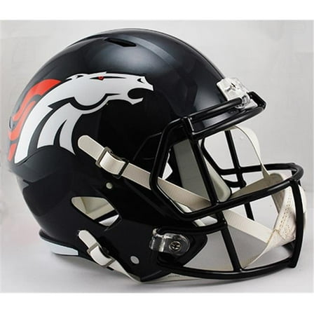Denver Broncos 1997-2023 Throwback Riddell NFL Deluxe Replica Speed Full Size Helmet
