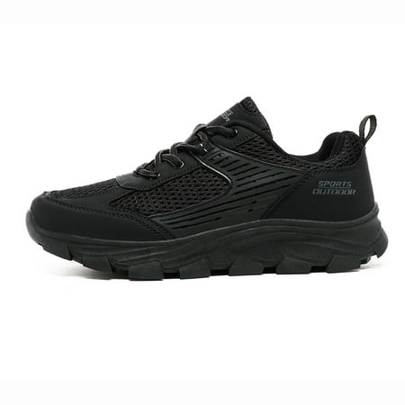 Zshosam Running Shoes Men Fashion Sneakers Casual Walking Shoes Sport Athletic Shoes Lightweight Breathable Comfortable(Black 41)