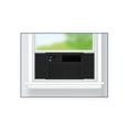 thumbnail image 2 of Fram Trak Deluxe Colors Adhesive Replacement Window Air Conditioner Side Panels, 19"H x 12"W Black, 2 of 6