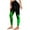 Green, variant on Fashion Womens Leggings Plus Size Women'S Flame Printed Leggings Fitness Running Tight Yoga Pants Lightweight Trousers for Women