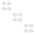 thumbnail image 3 of Maytalsory 4 Pcs Napperons Durables pour Table à Dîner Entretien Facile et Résistants à la Chaleur Blanc 3Ensemble, 3 of 6