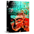 thumbnail image 2 of Marmont Hill "Buddha Green Red" by Rick Martin Painting Print on Wrapped Canvas, 2 of 5
