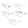 thumbnail image 4 of Sonducket Gafas de lectura, gafas de lectura, lentes antiazules, luz azul de gran tamaño, suministros de oficina, diseño elegante de ordenador, Type3 NO3, 4 of 6