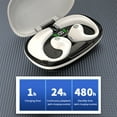 thumbnail image 4 of Staron under $5! True Wireless Bone Conduction Earbuds Bluetooth 5.3, HIFI Audio with 480H Battery No In-Ear for Sports Running, Sweatproof Headphones for Gym Outdoor Workouts, 4 of 5