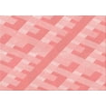 thumbnail image 1 of Ahgly Company Indoor Rectangle Patterned Bean Red Area Rugs, 2' x 3', 1 of 6