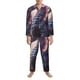 thumbnail image 3 of Balery Dragon Pijama para Hombre de Dos Piezas con Manga Larga, Conjunto de Dormir y Descanso Suave con Bolsillos-Large, 3 of 7