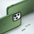 thumbnail image 4 of Designed for iPhone 12/12 Pro Case, [Support Wireless Charging] Soft Silicone Slim Anti-Scratch Case for iPhone 12/12 Pro 6.1 inch, Green, 4 of 14