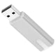 thumbnail image 3 of Memoria USB portátil USB 2.0 con luz de respiración, 8 GB, color plateado, 3 of 14