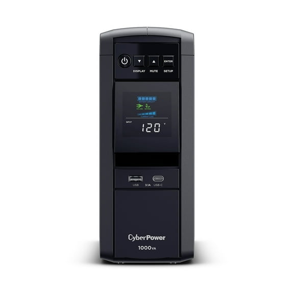 CyberPower PFC Sinewave Series CP1000PFCLCDTAA - UPS - 600 Watt - 1000 VA