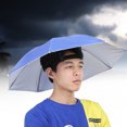 thumbnail image 3 of Umbrella Hat, Fine Workmanship  Material Elastic Headband Windproof Umbrella, Fishing For Hiking, 3 of 8