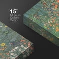 thumbnail image 5 of HFDF Canvas Print Wall Art Flowers by Gustav Klimt People Historic Illustrations Fine Art Traditional Scenic Colorful Multicolor Ultra for Living Room, Bedroom, Office 20x16inch Framed, 5 of 6