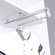 thumbnail image 1 of Perchero extraíble para ropa, perchero deslizante para pantalones, armario telescópico, barra colgante para armario de ropa, 1 of 4