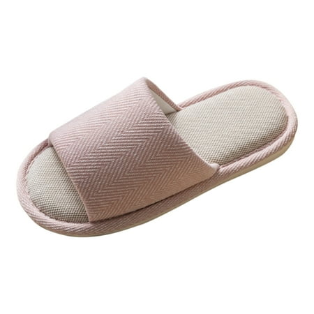 

Sandals Women Couple Models Shoes Indoor Non Slip Home Slippers Four Seasons Linen Slippers For Women Ladies Sandals For Women Dressy Summer Prom Dress Party