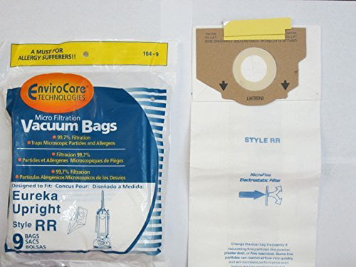 18 Allergy Bags for Eureka Vacuums Style RR or 61115 