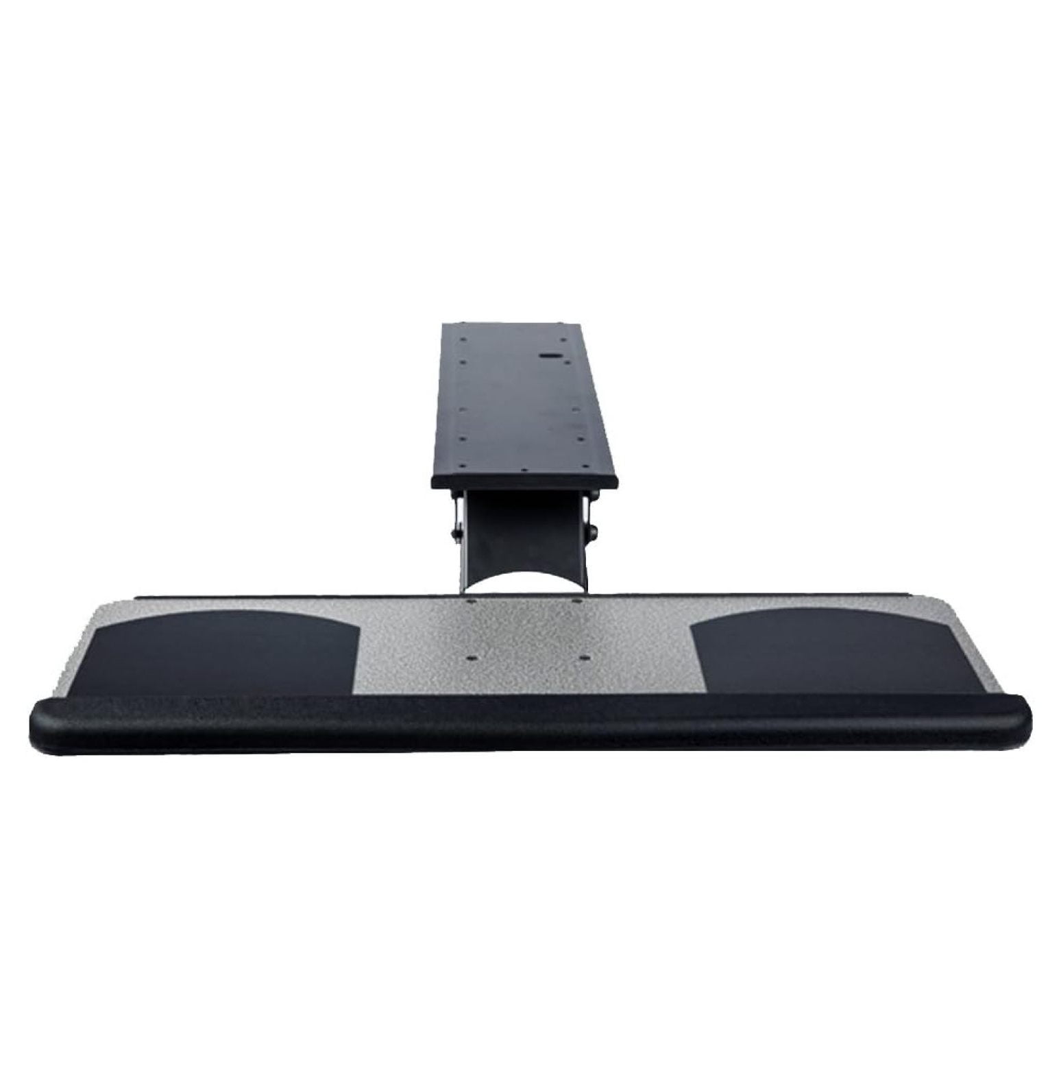 New Undermount Height Adjustable Keyboard Tray Mouse Pad Tray with Drawer and Tiltable Ergonomic Design 360 revolvable (25" x 10")