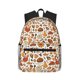 thumbnail image 1 of Disketp Thanksgiving Food Mochila Ligera Clásica con Múltiples Bolsillos, Mochila Casual para Hombre y Mujer, Ideal para Escuela, Trabajo y Viajes, 1 of 6
